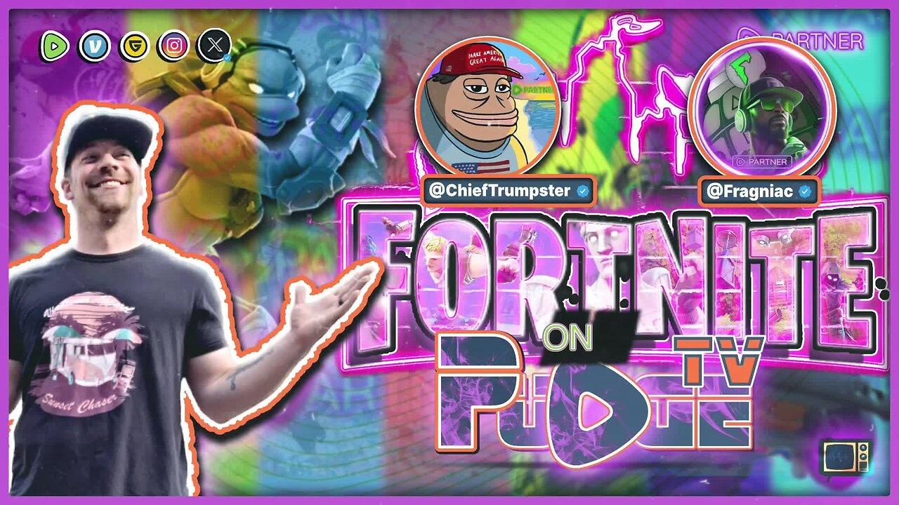 🟣Fortnite Collab | Pudge Plays - Featuring: Chief Trumpeter - Yakuza - Fragniac | Weekend Warriors