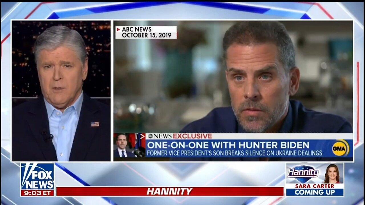 Hannity: This Is Pretty Amazing For Hunter Biden