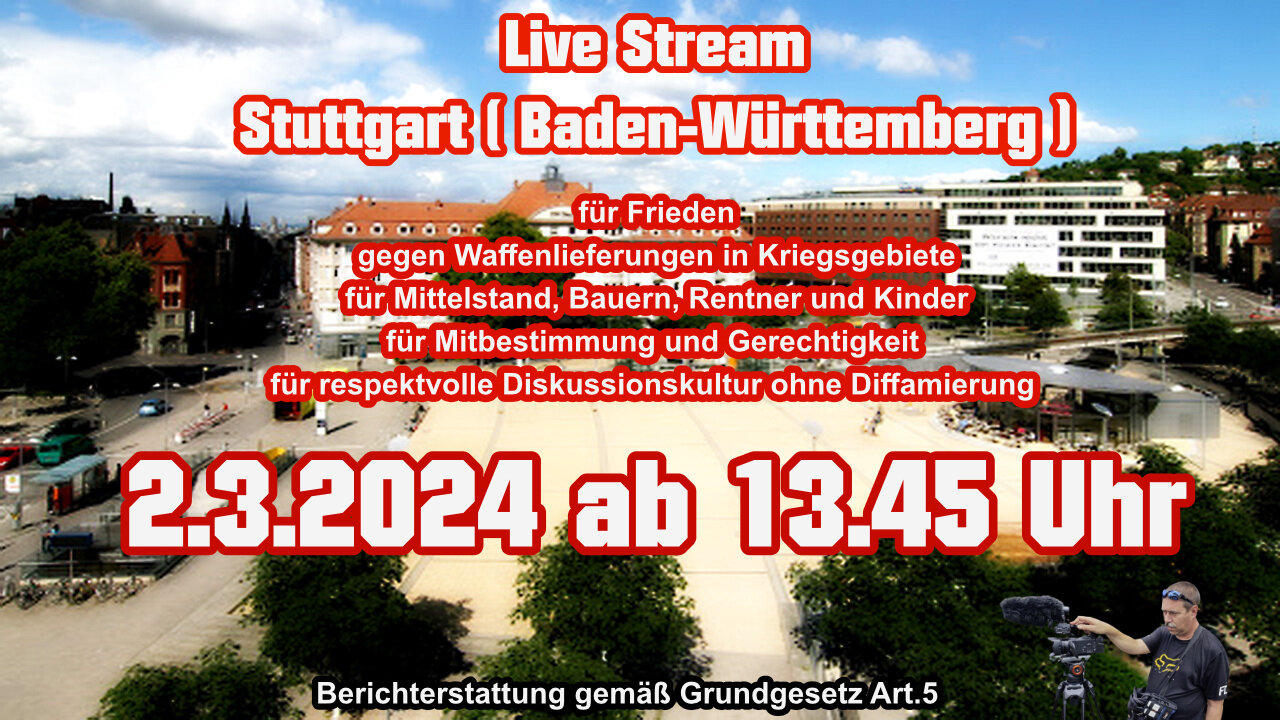 Live Stream On March 2nd 2024 From Stuttgart One News Page VIDEO   1709385089 Live Stream On March 2nd 2024 From Stuttgart Hires 