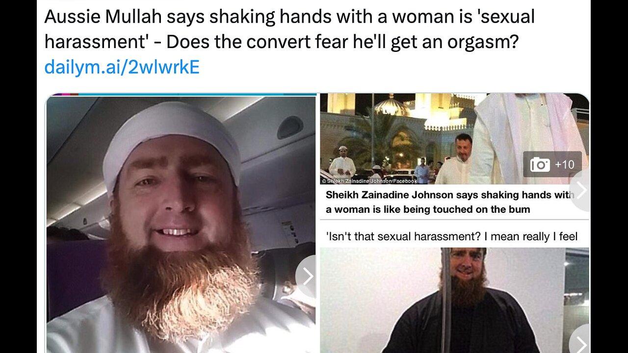 Mullah says shaking hands with a woman is 'sexual harassment'
