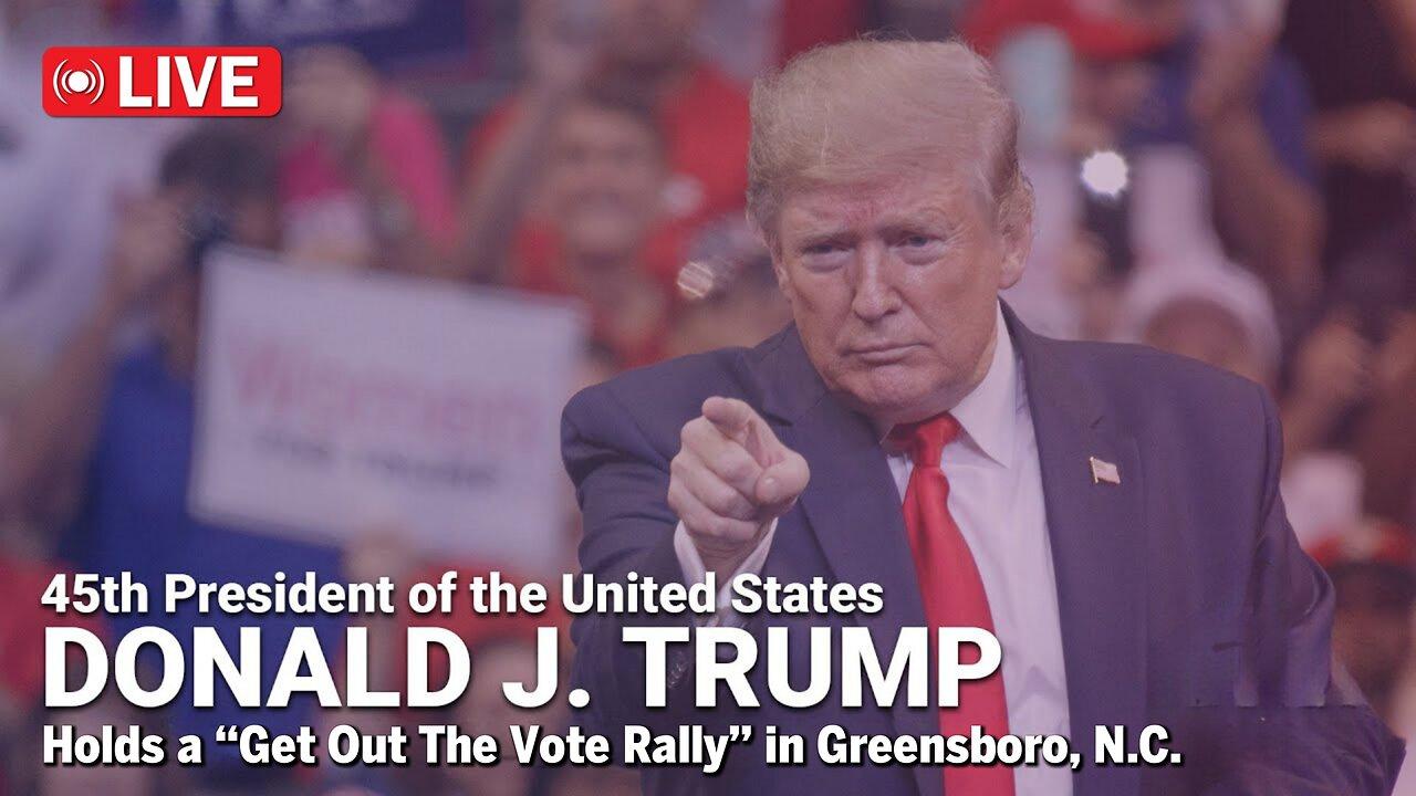 🔴LIVE: Trump Holds a “Get Out The Vote Rally” in Greensboro, N.C. - 3/2/24
