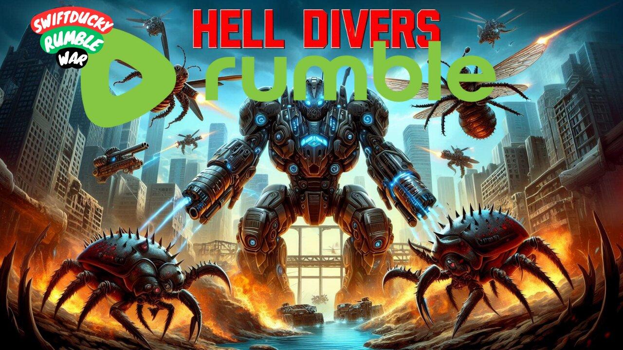 WHATS UP😁COME SAY HI🤗HELLDIVERS🔫 #ThankYouRumble #RumbleTakeover