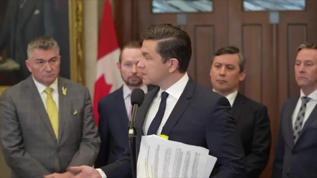 CAUGHT ON CAMERA: Pierre Poilievre Reveals Documents Justin Trudeau Has Been Covering Up