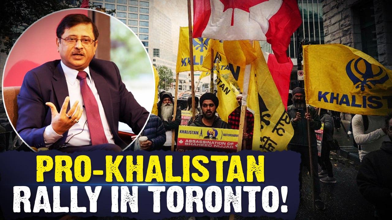 Pro-Khalistan Demonstrations Re-Erupts Near Indian Consulate in Toronto, Canada | Oneindia News