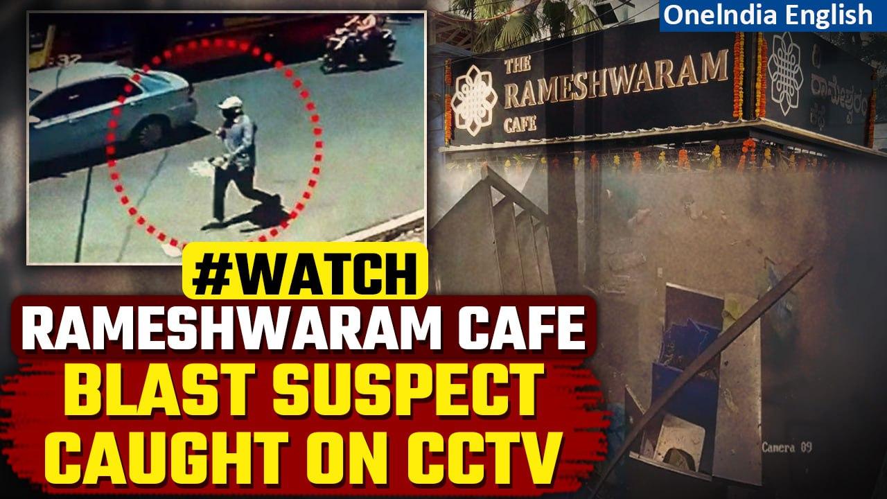Bengaluru Rameshwaram Cafe Blast: Suspect caught on CCTV; AI being used to trace him | Oneindia News
