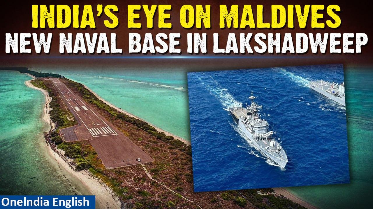 India-Maldives Row: Indian Navy to commission INS Jatayu at Lakshadweep's Minicoy islands | Oneindia