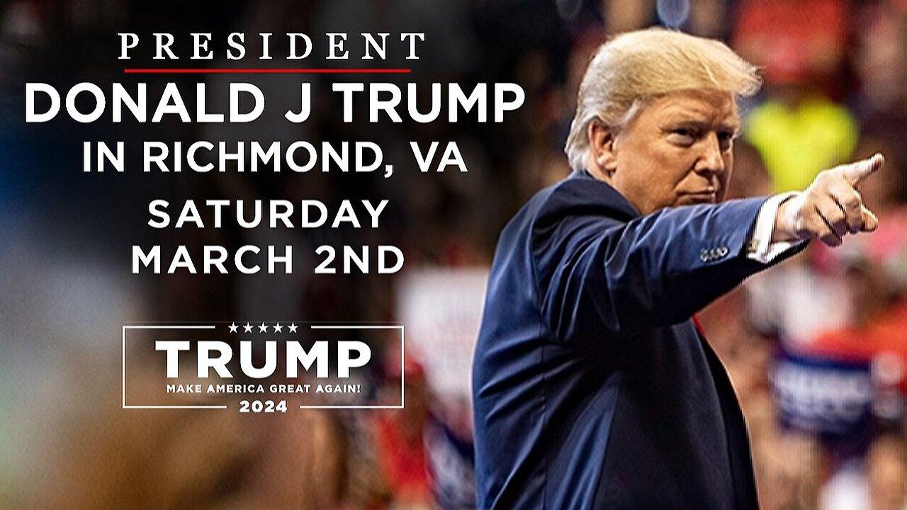 President Trump's Rally in Richmond, VA (3/2/24)