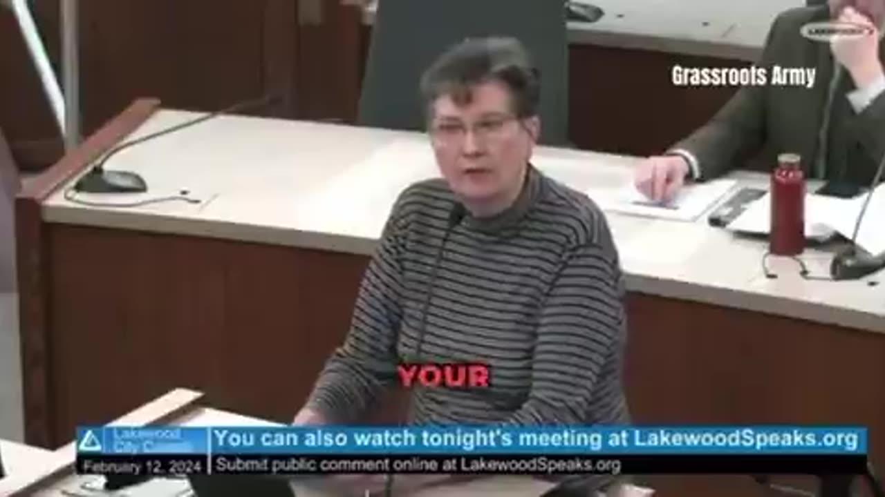 Elderly Women on a Fixed Income Hammers City Council Over the Illegal Alien Flooding the City
