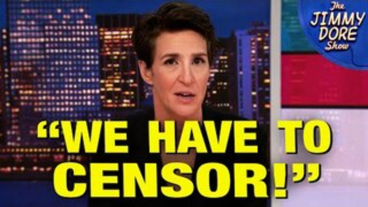 STUNNING: Habitual Liar Rachel Maddow Warns About “Disinformation!” & Calls For Censorship!