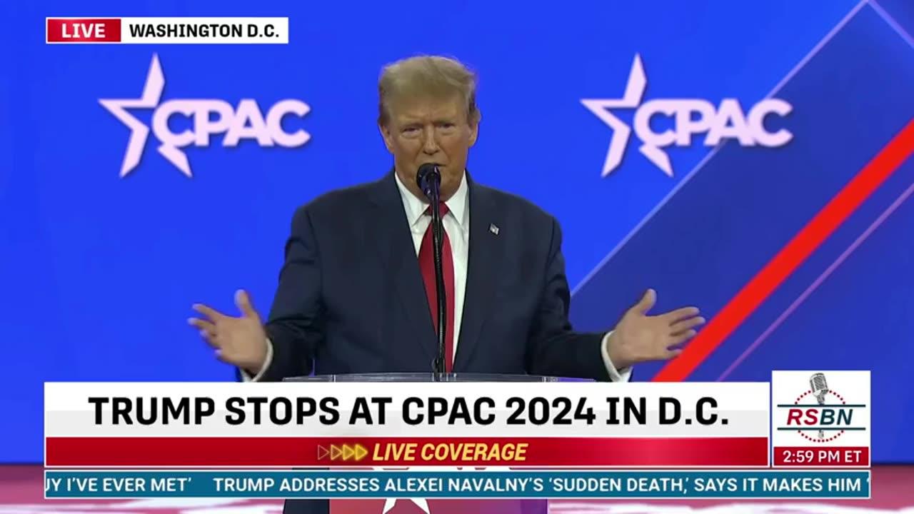 President Trump Addresses CPAC (Full Speech, Feb 24)
