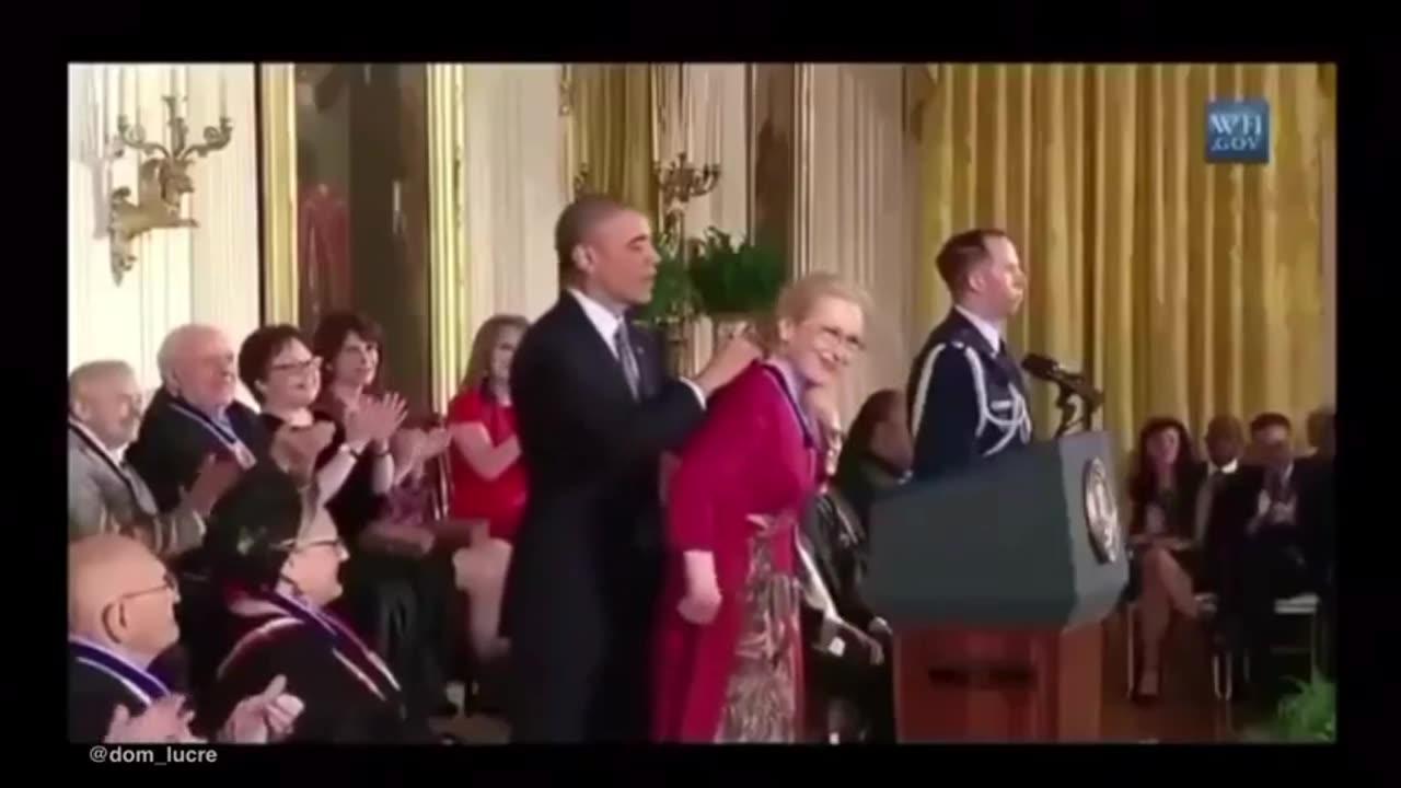 (Bath House Barry) gave The Presidential Medal of Freedom to psychopaths & pedophiles