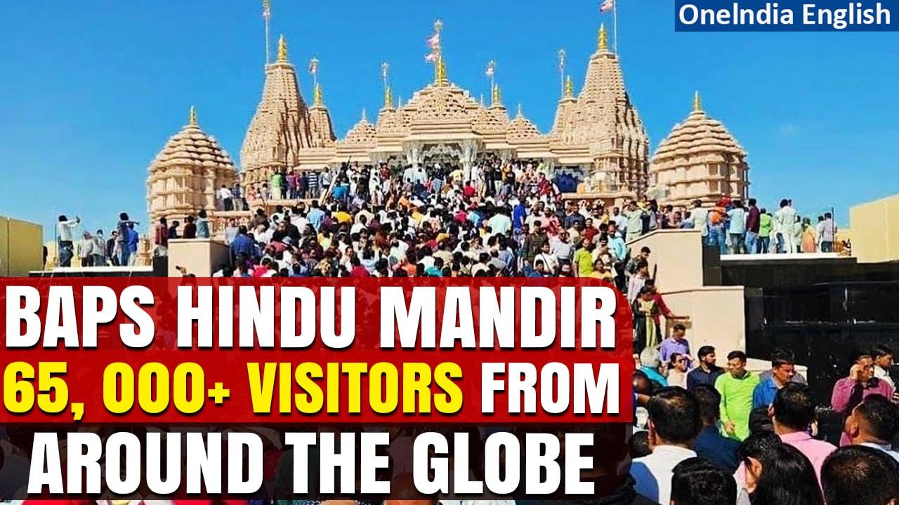 BAPS Hindu Mandir Abu Dhabi: Grand Public Opening Draws 65,000+ Pilgrims & Visitors | Oneindia News