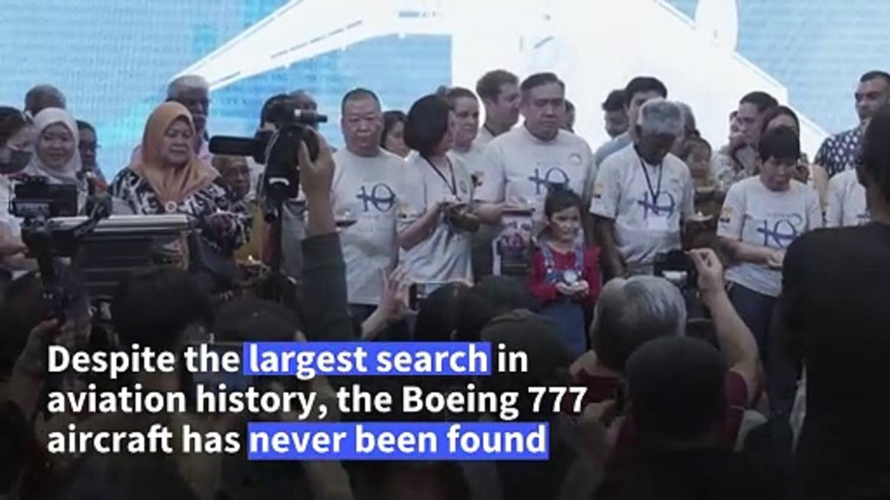Relatives of MH370 victims mark 10 years since disappearance