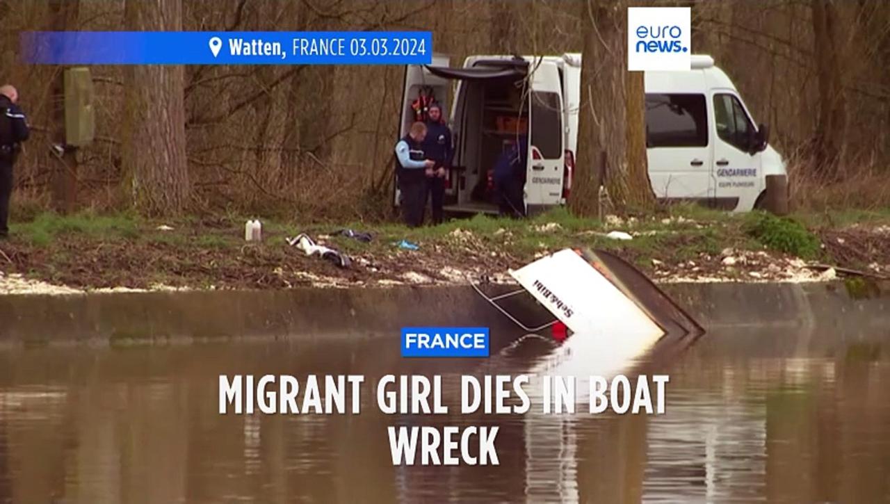 Seven-year-old migrant girl drowns in France after boat to UK capsizes