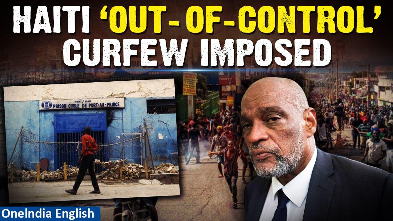 Haiti Enforces Curfew Following Escape of 4,000 Prisoners Amid Surging Violence| Oneindia News