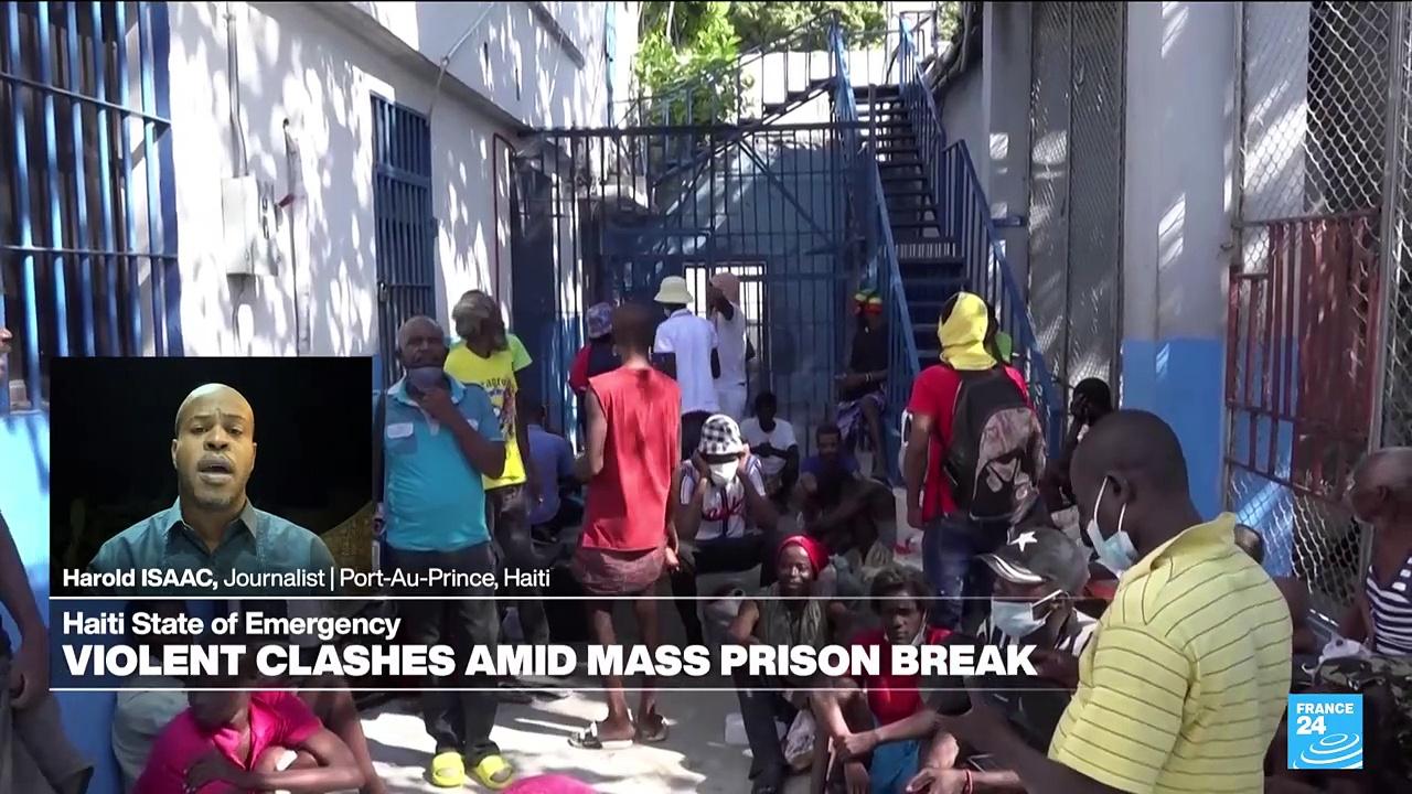 On the ground: Haiti declares state of emergency amid violence, inmates on the run