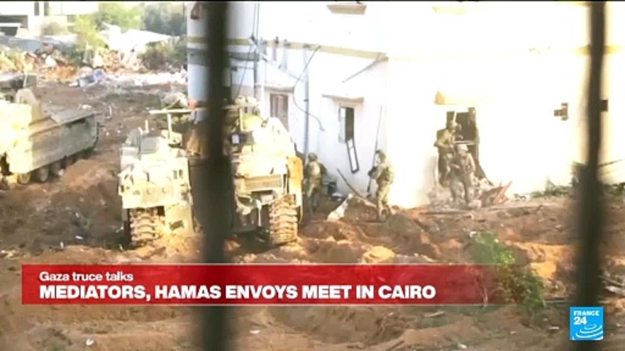 Hamas says it presses on with Gaza truce talks without Israelis