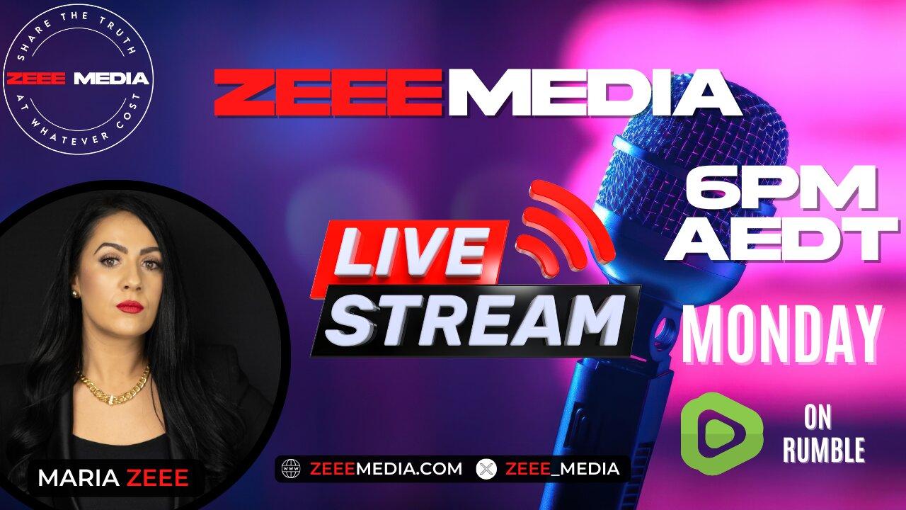 Maria Zeee LIVE @ 6PM AEDT Monday! X, Psyops, News Alerts & Live Chat