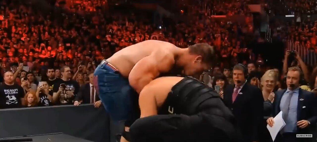 WWE: Roman Reigns vs john cena.