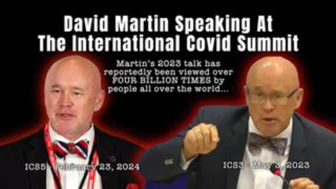 Dr. David Martin. 2 TALKS- COVID SUMMIT AND THE EU