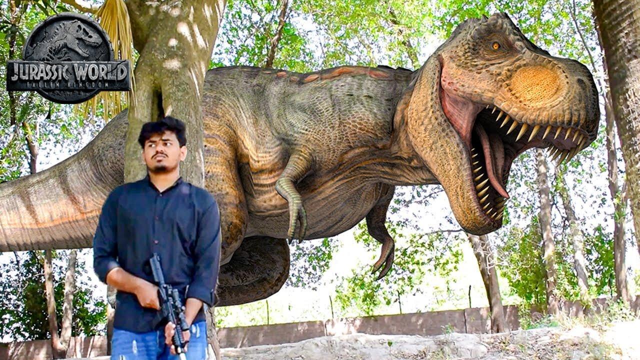 T-Rex Chase REMASTERED - Part 1 - Jurassic World Dinosaur Fan Movie