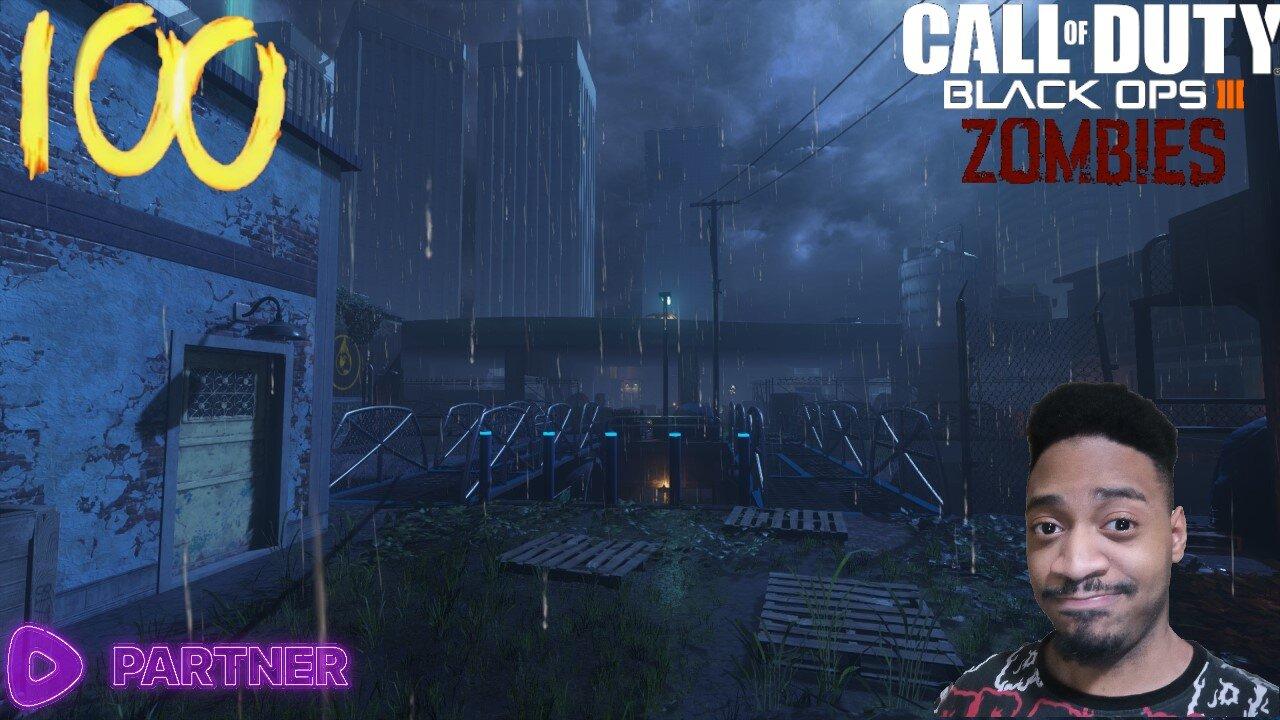 Rainy Death Round 100 Attempt!  Black Ops 3 Zombies 269/300 Followers Road To Wrestling 2024