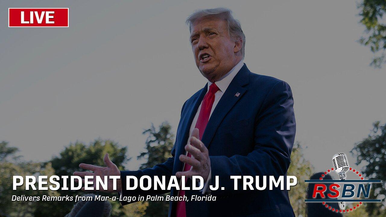 LIVE: President Donald J. Trump Gives Remarks at Mar-a-Lago - 3/4/24
