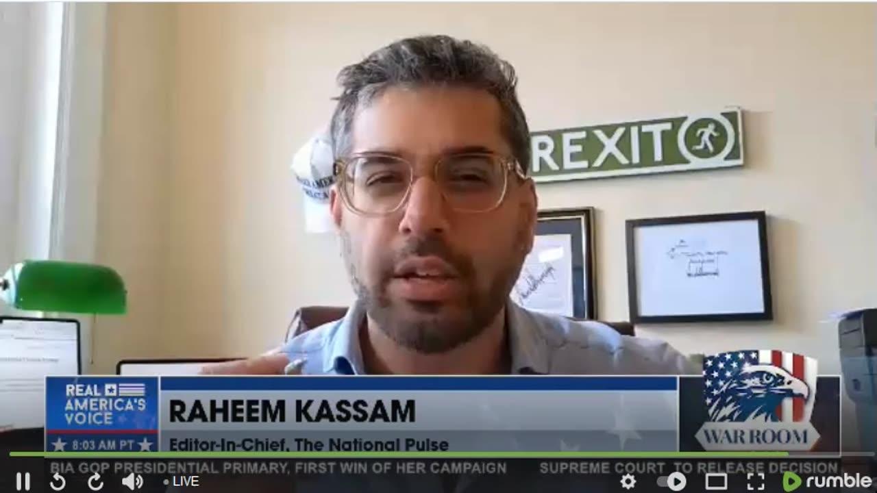 Raheem Kassam predicts Dem House will NOT certify Trump