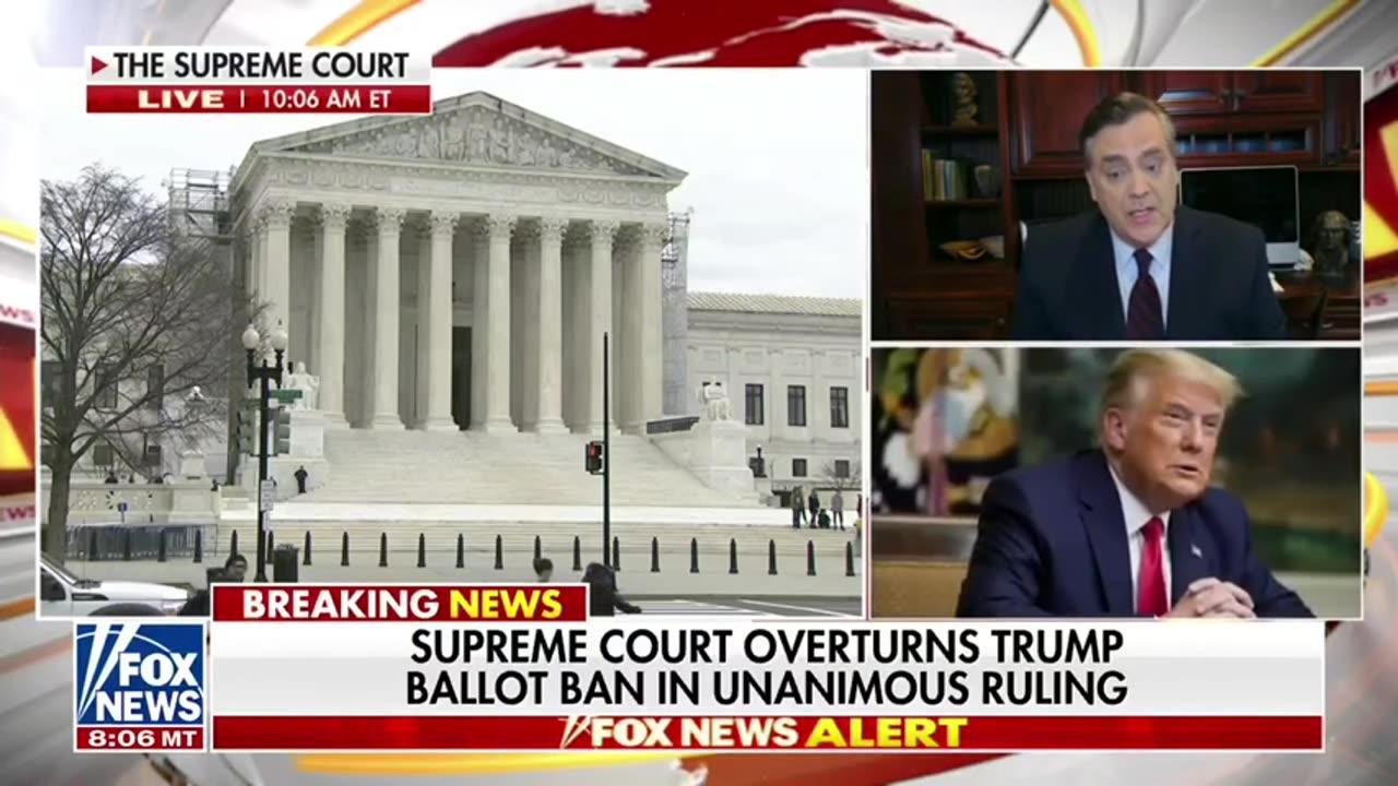 SCOTUS Rules UNANIMOUSLY That Trump Can't Be Kicked Off The Ballot