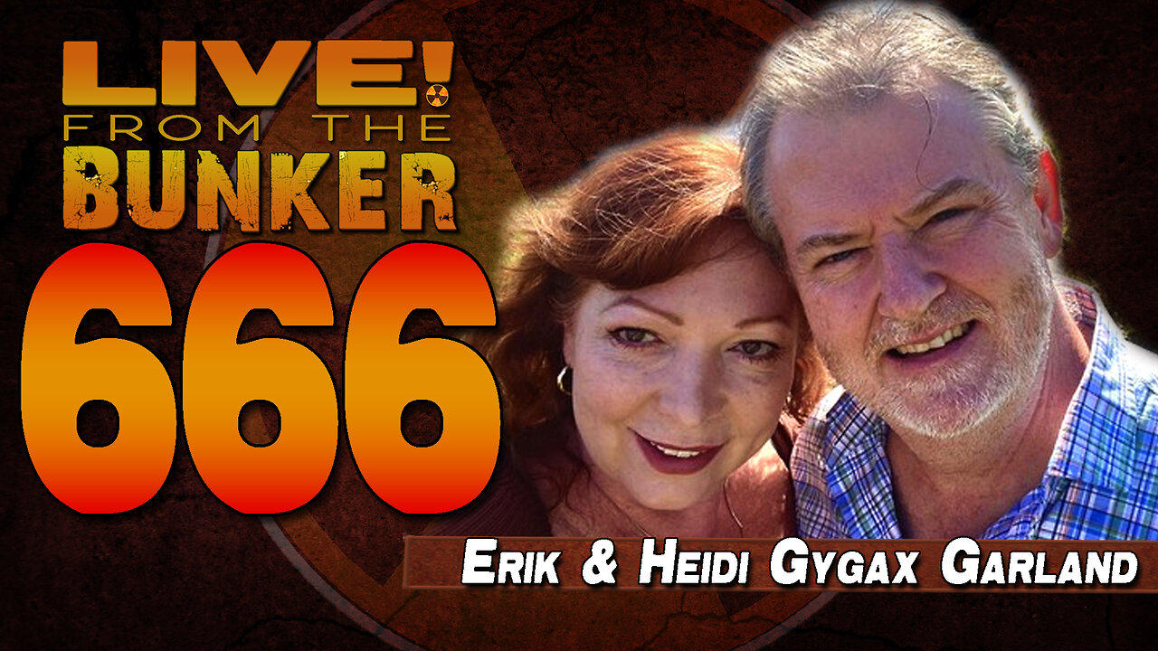 Live From The Bunker 666: An Adventure with Erik & Heidi Gygax Garland!