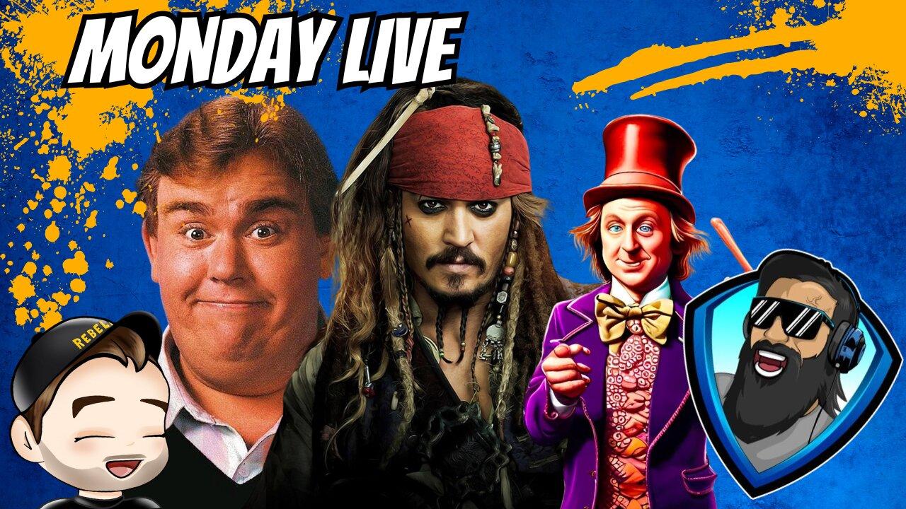 Remembering John Candy, Jack Sparrow to Return, Willy Wonka Movie Announced | High-T Monday Live