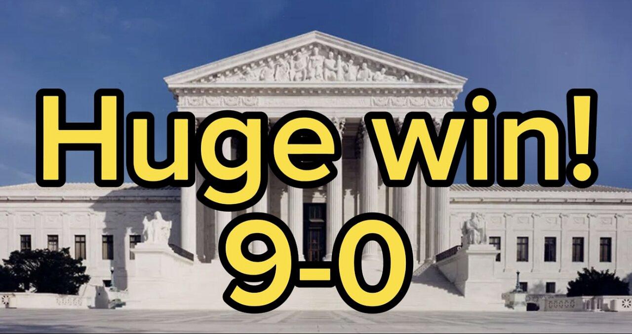 Supreme Court rules 9-0 in favor of Trump