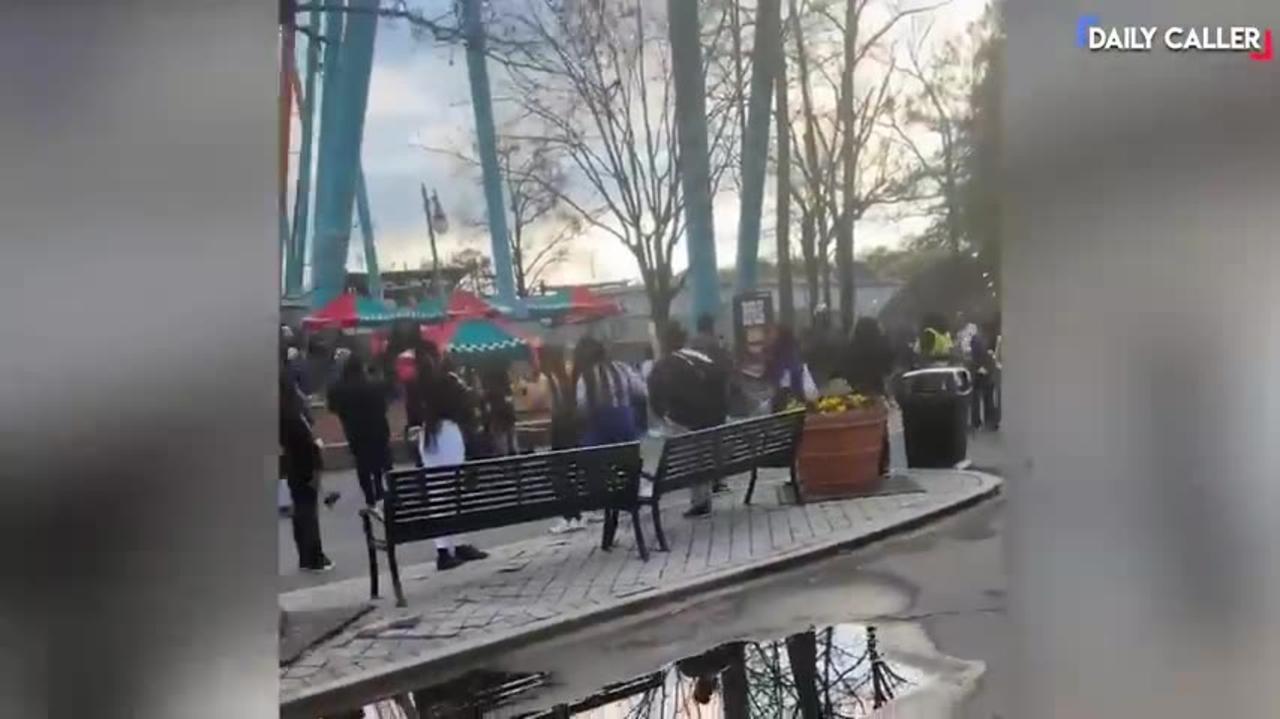 TheDC Shorts Explosive Chaos and Violence at Six Flags in Atlanta!