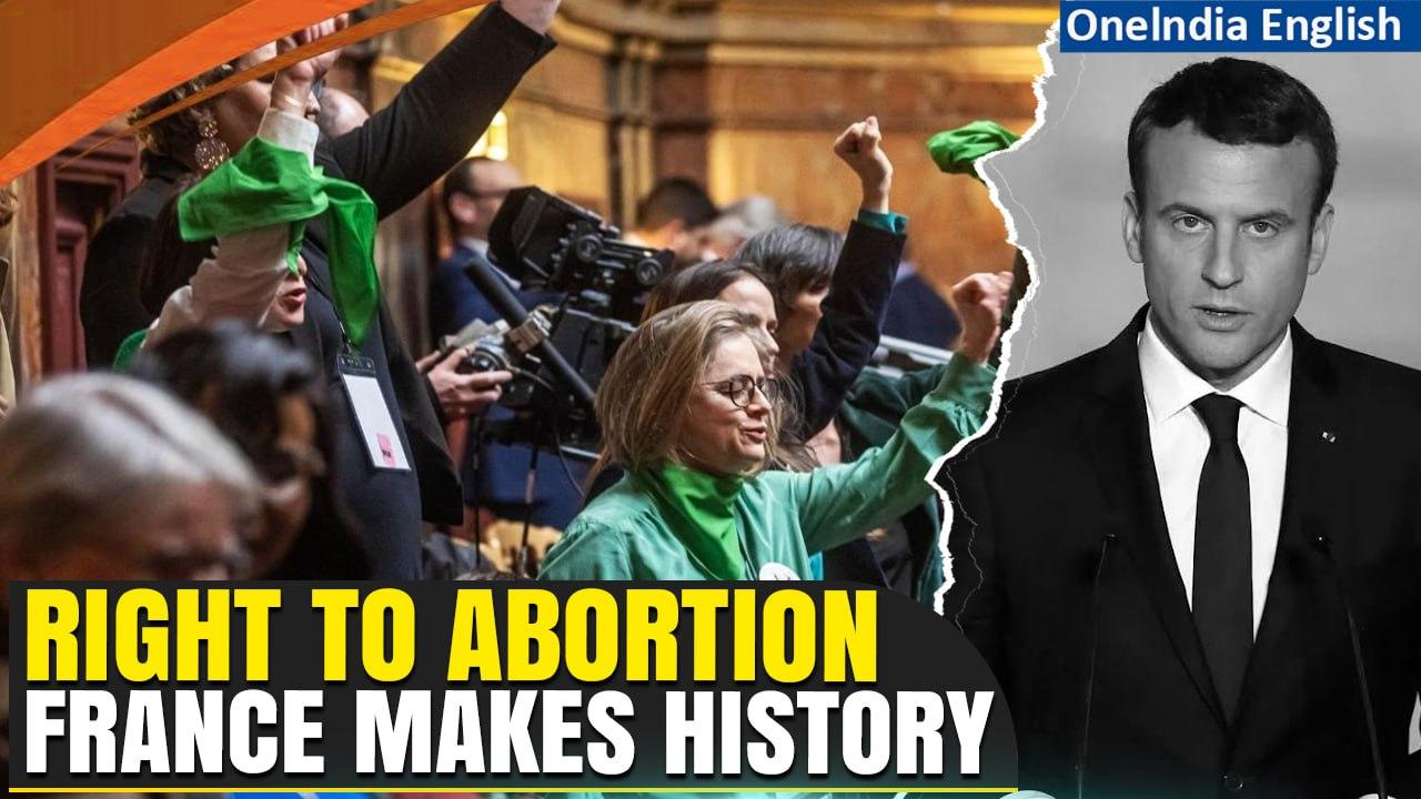 France Makes Abortion a Constitutional Right Despite Opposition from the Vatican | Oneindia News