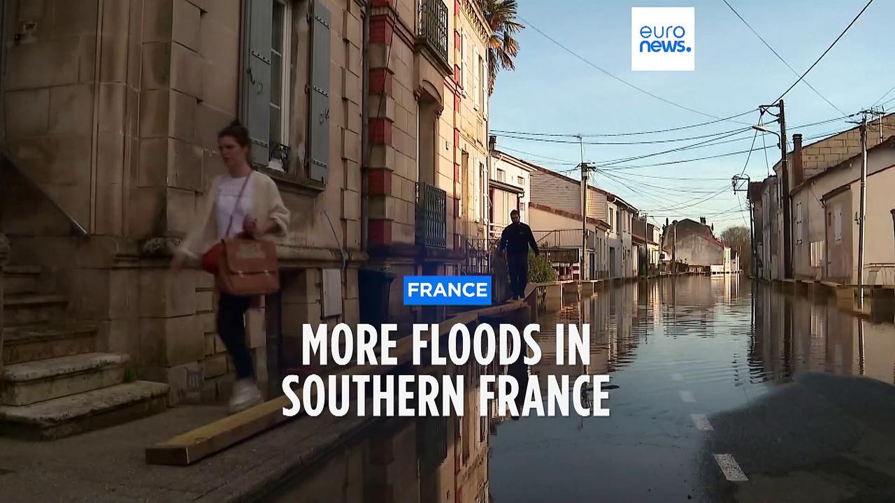 Rain floods southern France for third time in six months