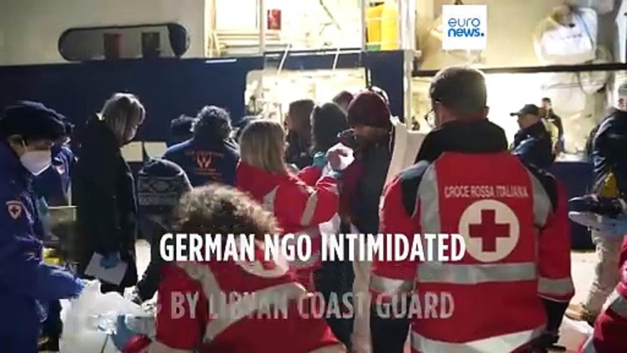 German NGO accuses Libyan coast guard of threatening crew members