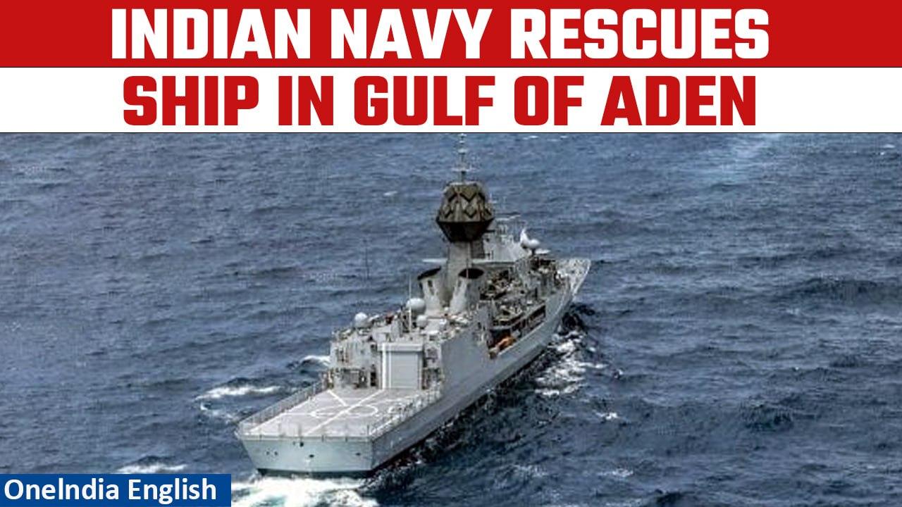 Indian Navy rescues ship under missile attack in Gulf of Aden | Oneindia News