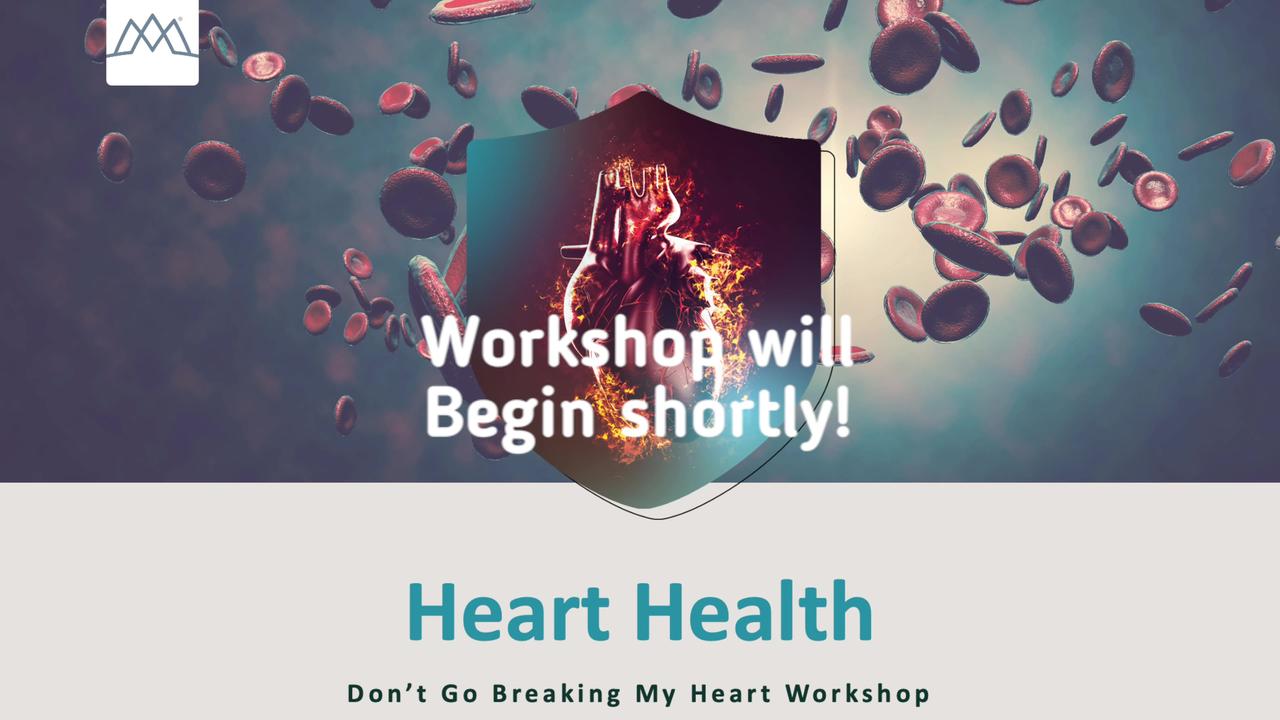 Heart Health Workshop LIVE