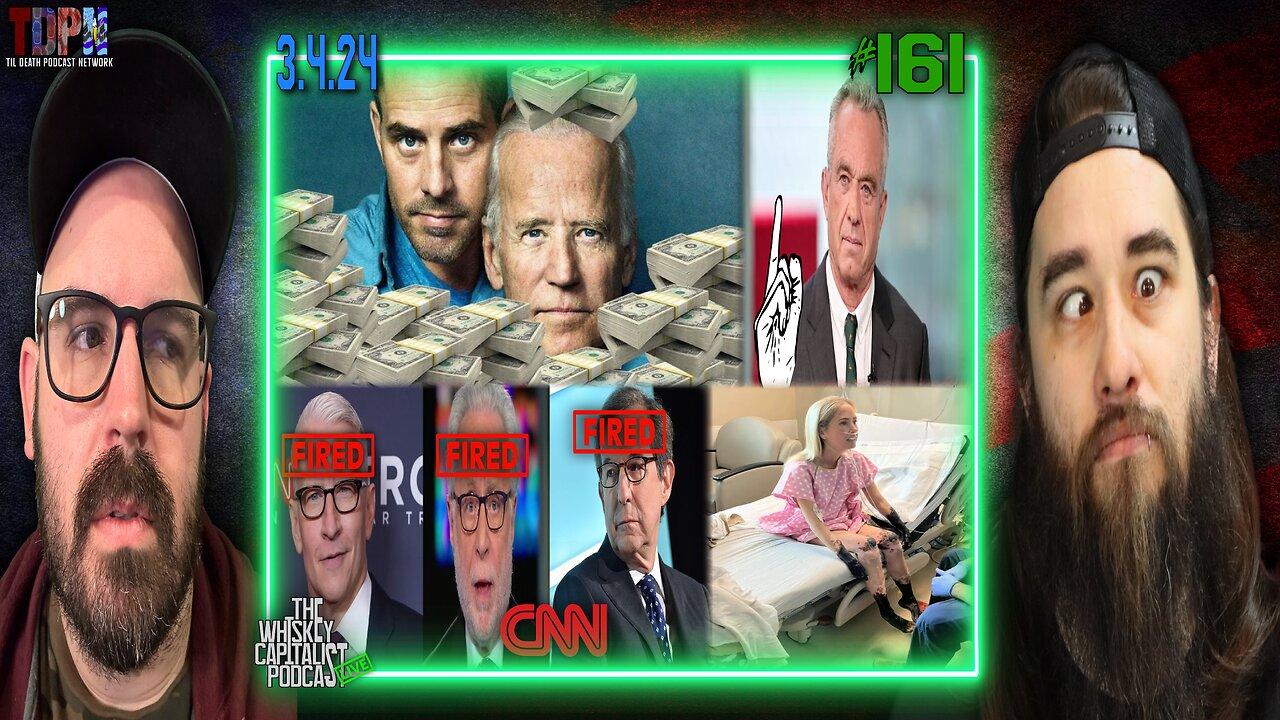 Biden Crime Family/CNN Firing Hosts?/Teacher Gets “Mummified” Legs After A Cold | 3.4.24