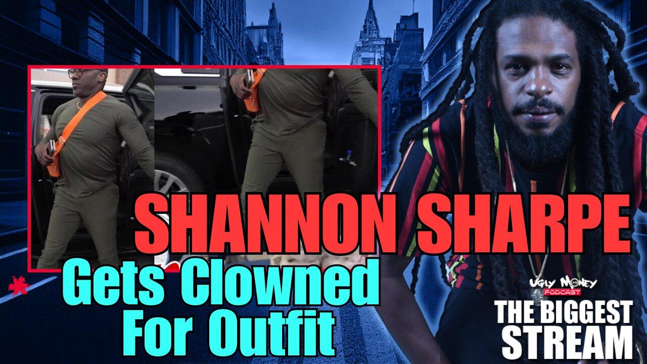 Shannon Sharpe Gets Clowned for Outfit, Lil Baby Son Stands On Business with his Mom!
