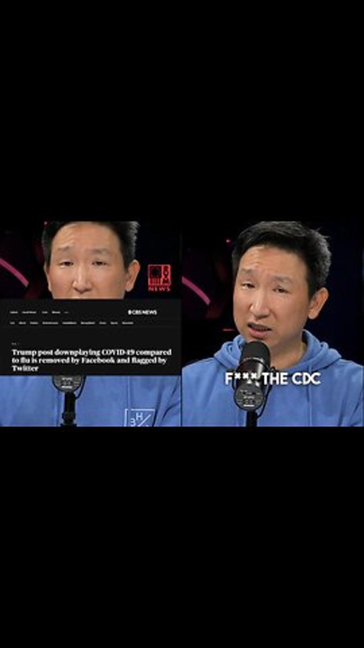 Mike Kim GOES OFF ON The CDC Now Saying COVID Is Like The Flu