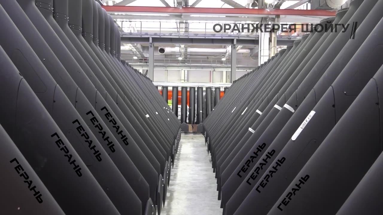 Massive Production of Russian kamikaze drone "Geran" The factory in Tatarstan.