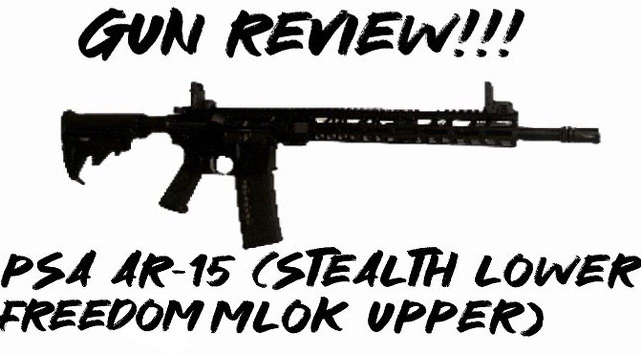 Gun Review: PSA AR-15 (stealth lower freedom mlok upper)