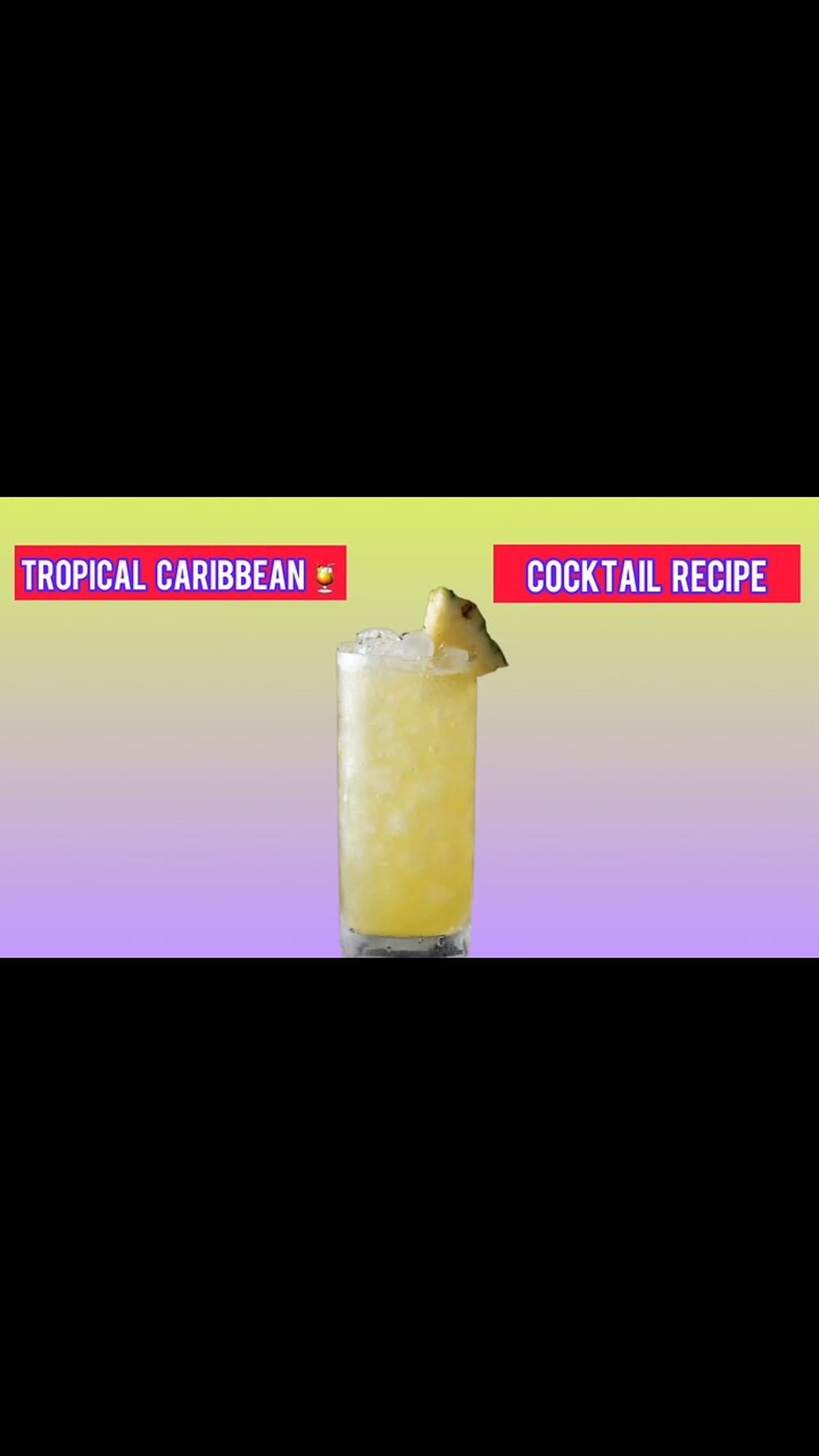 How to Make a Caribbean Shandy cocktail 🍹