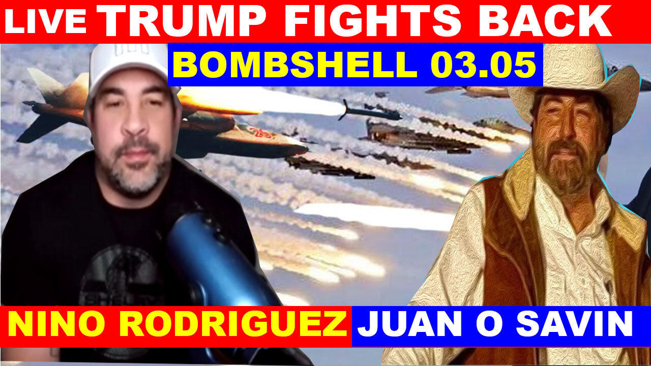 Juan O Savin & David Rodriguez BOMBSHELL 03.05: "Next Speaker: Jordon or Trump?"