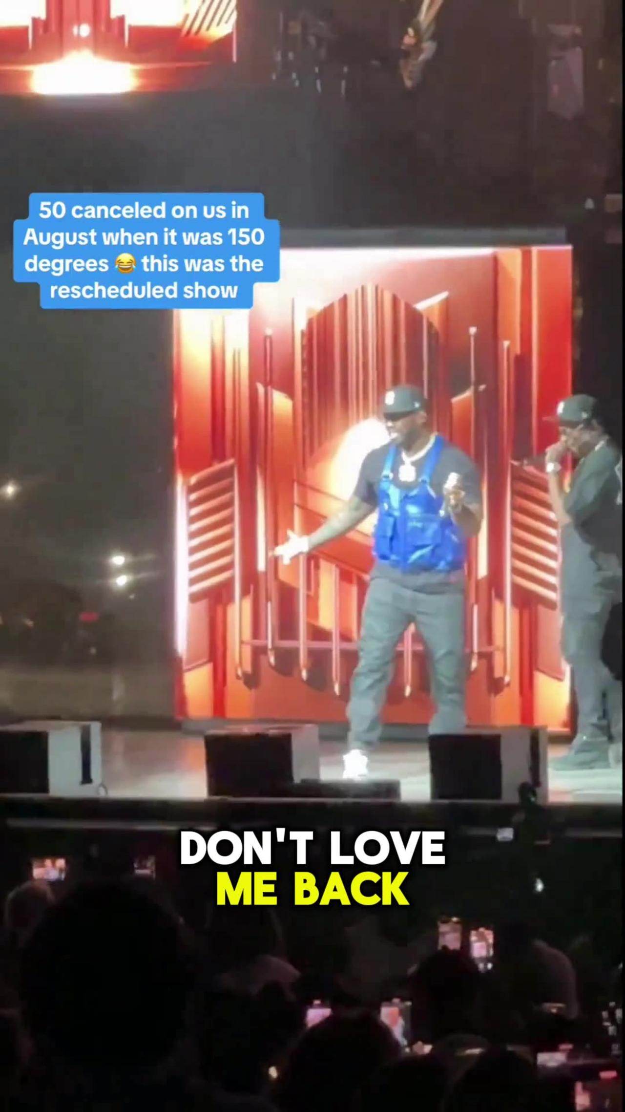 50 Cent TAUNTS Diddy on Stage in Phoenix!
