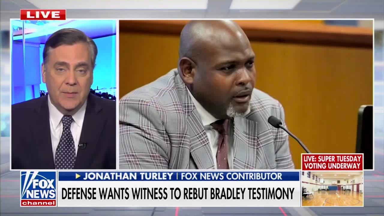 Turley 'Astonished' By Fani Willis' Behavior, Prompts Audible 'Wow' From Fox Host
