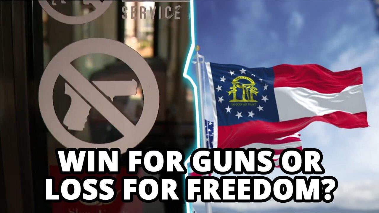Georgia Could Make 'Gun Free Zone' Shop Owners Liable For Injuries On Property