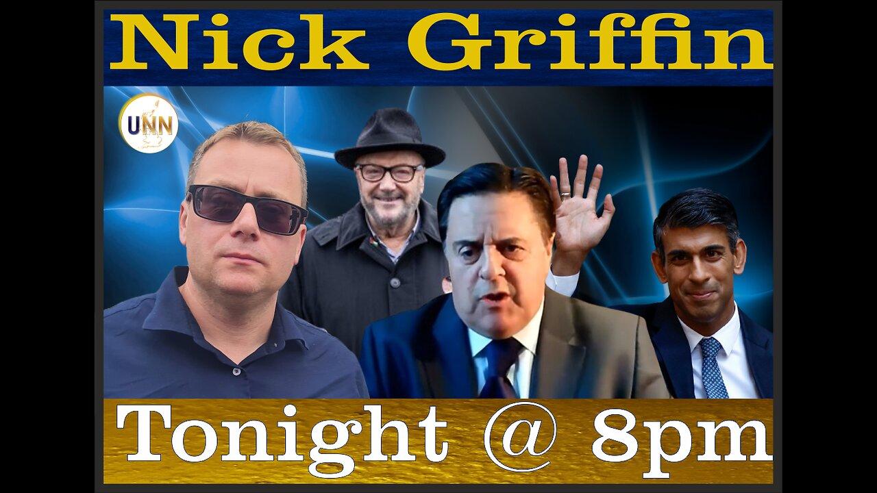 David Clews with guest Nick Griffin