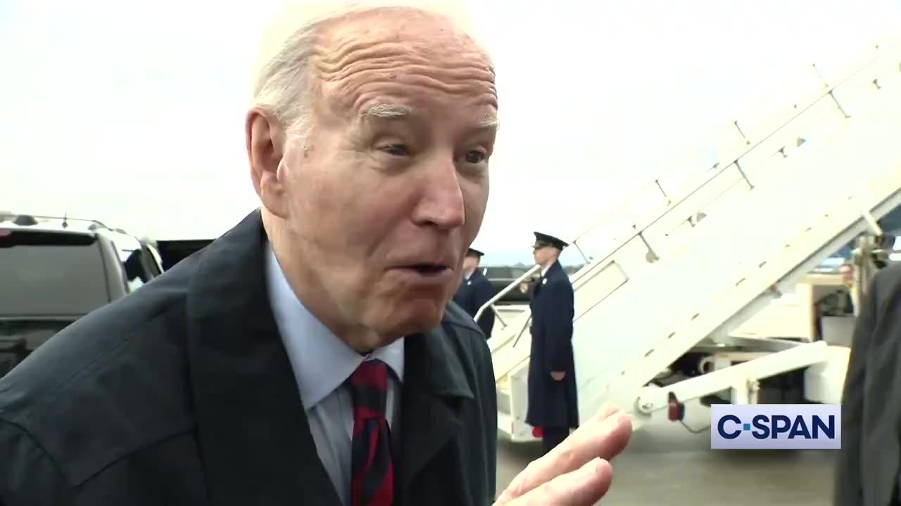 An Extremely Rough Looking Joe Biden Descends Into Delusion Speaking On The Polls And Israel: Part 1